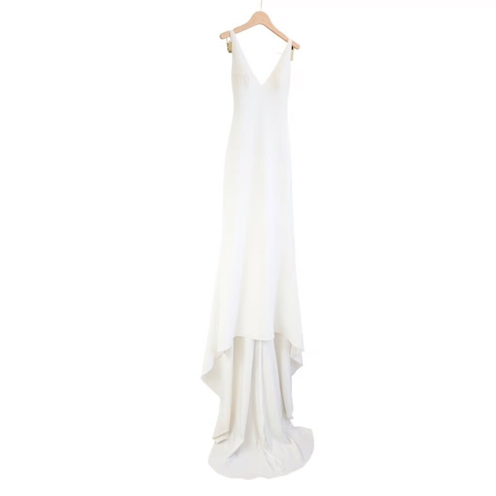Made with Love Bridal - Georgie V2 Crepe Wedding Dress / Size AU 6 - Picture 2 of 11
